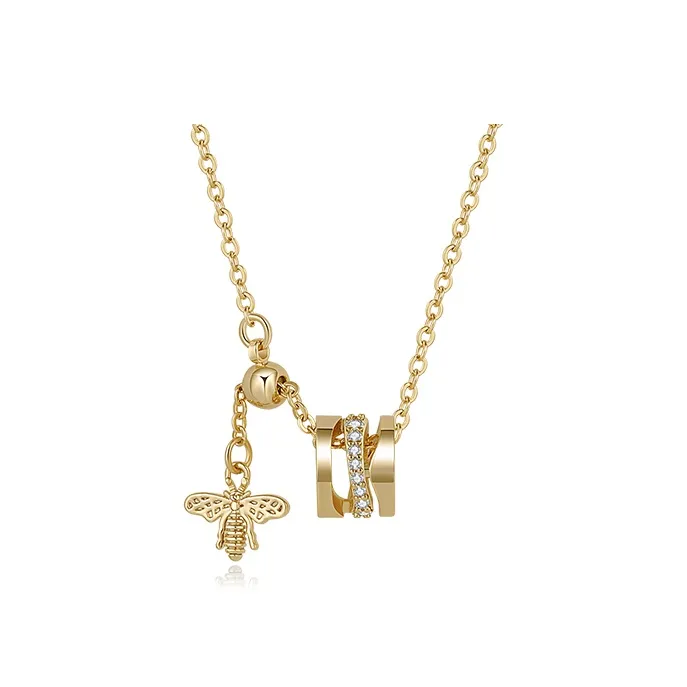 NAME.S Ожерелья с покрытием из золота с 18 каратом Женские