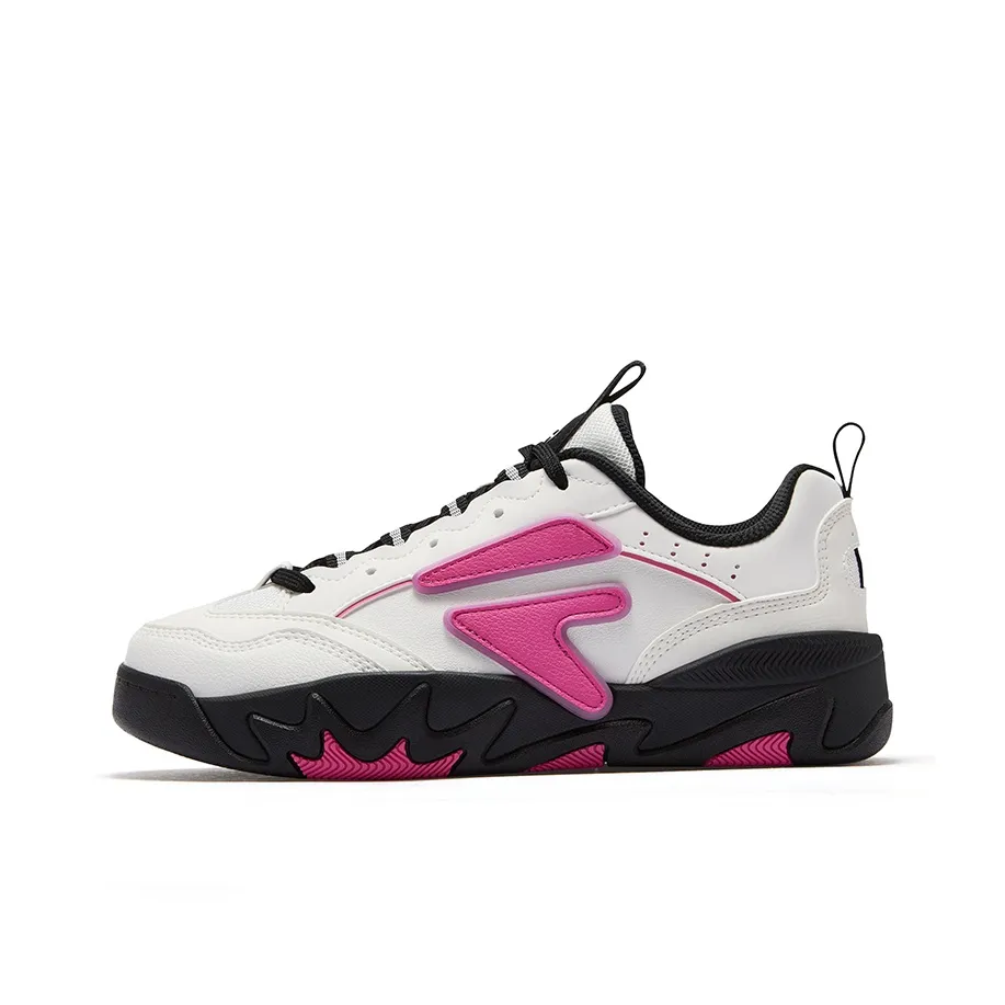 FILA FUSION NOLLIE II Dolphin Jump Shoe 2 Скейтборд Кроссовки Женские Снег Флуоресцентный Розовый