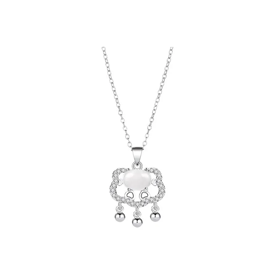 WANLIACC Сплав Благоприятные облака Ruyi Мир Замковая Ожерелье Женское