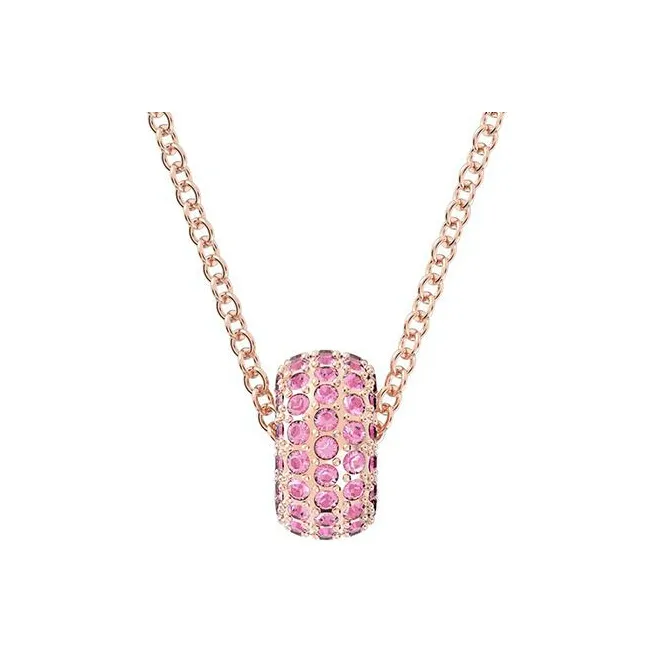 Swarovski Dextera Розовое золото Тон Покрытие Ожерелья Женские Розовый