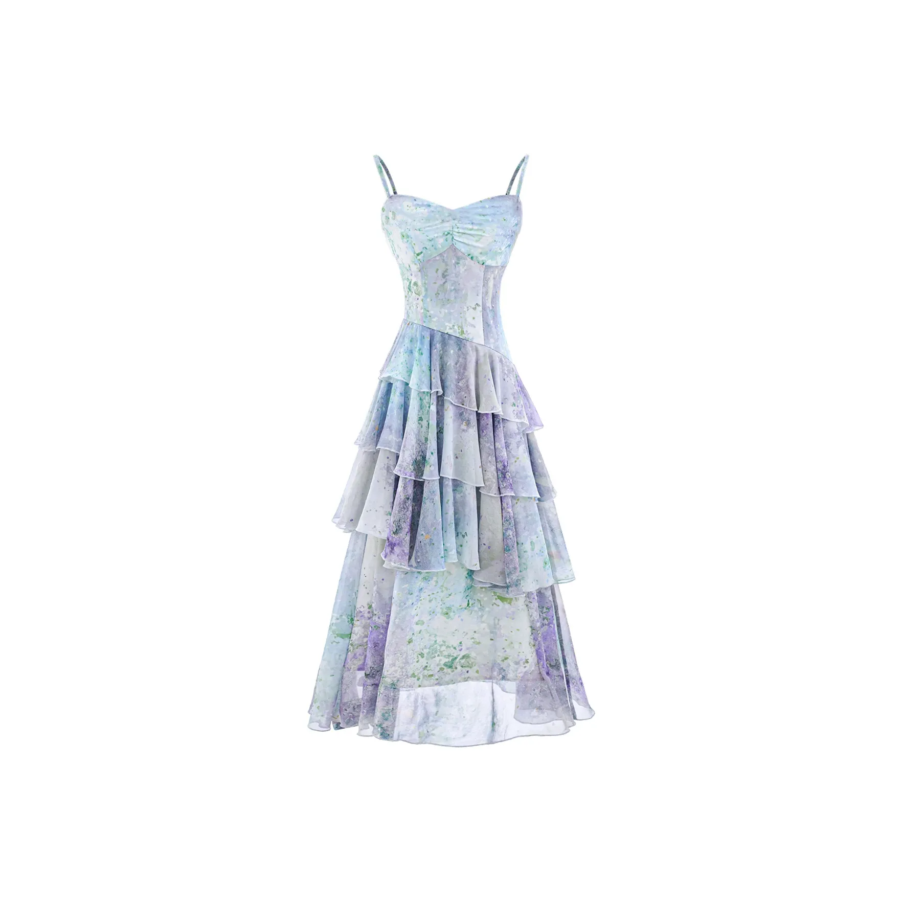 SEAR OFFICIAL Цветочный Фиолетовый Женские Слиплатья