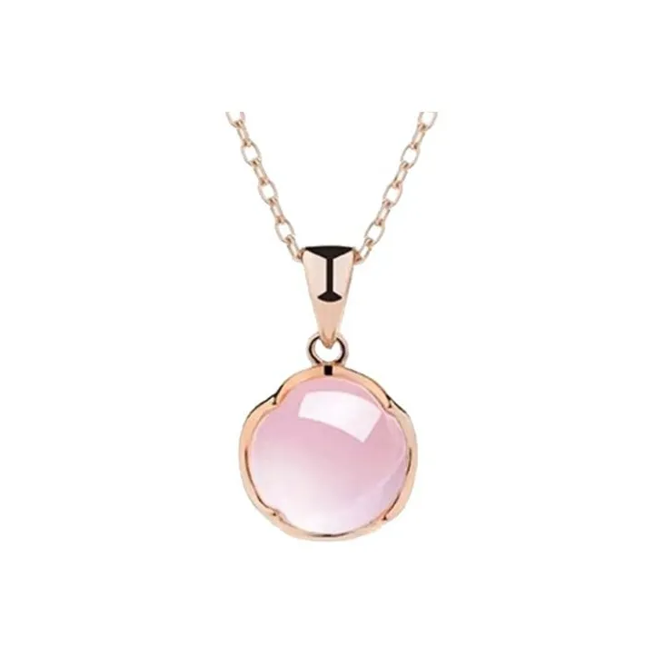 EMLEY Chalcedony Jade Necklace Girlfriend Birthday Box Set Women's