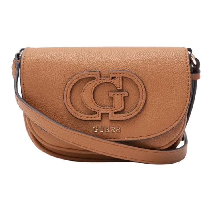 GUESS Сумка через плечо из искусственной кожи женская коричневая
