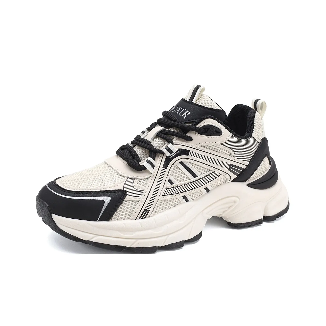 FOXER x MARINO ORLANDI Высота Увеличивающие Устойчивые к Износу Низкие Топ Кроссовки с Толстой Подошвой Женские