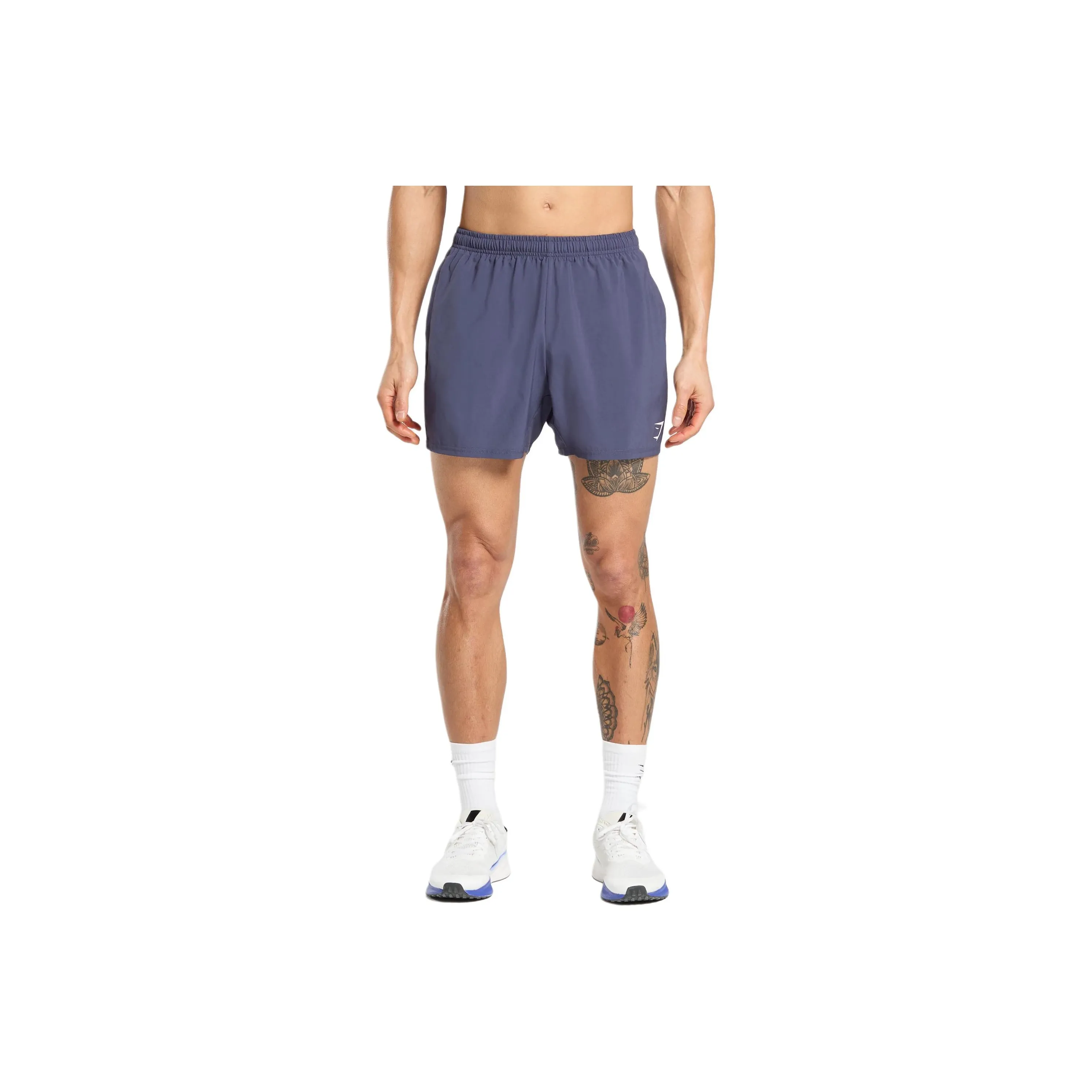 GYMSHARK Утяжеленные Фиолетовые Мужские Повседневные Шорты