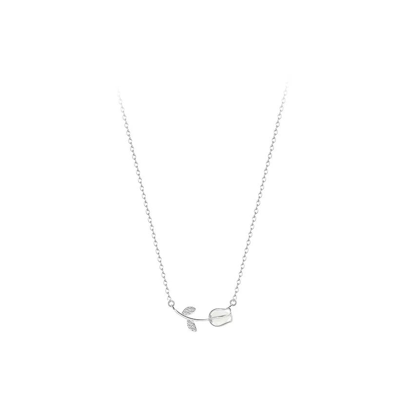 ETAHLOVE S925 Silver Necklaces Women's Birthday Surprise Anniversary Commemoration