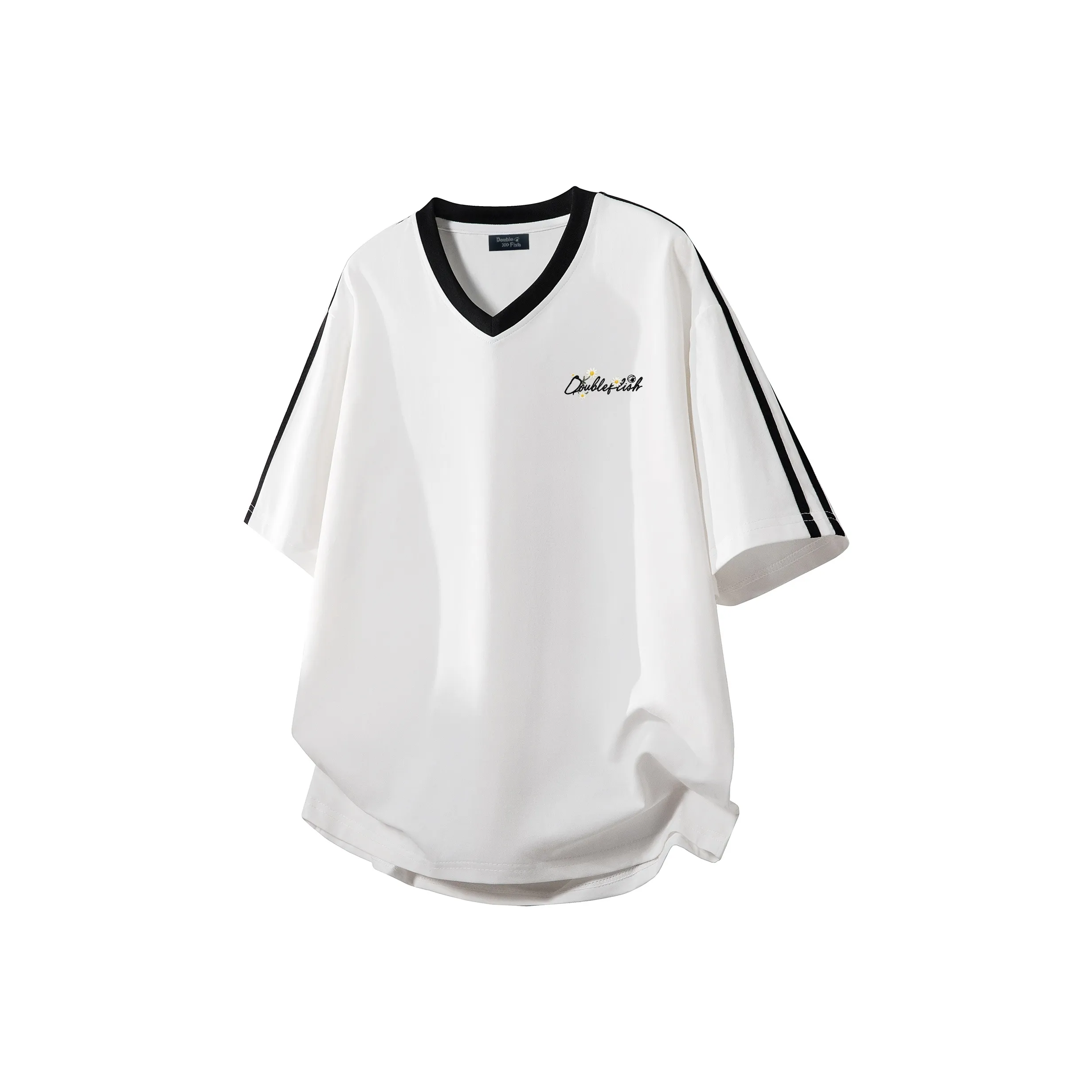 DOUBLEFISH Короткий рукав T-рубашки унисекс