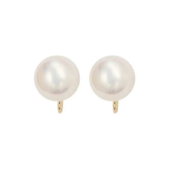 Фиолетовые искусственные жемчужные серьги с застежкой On женские