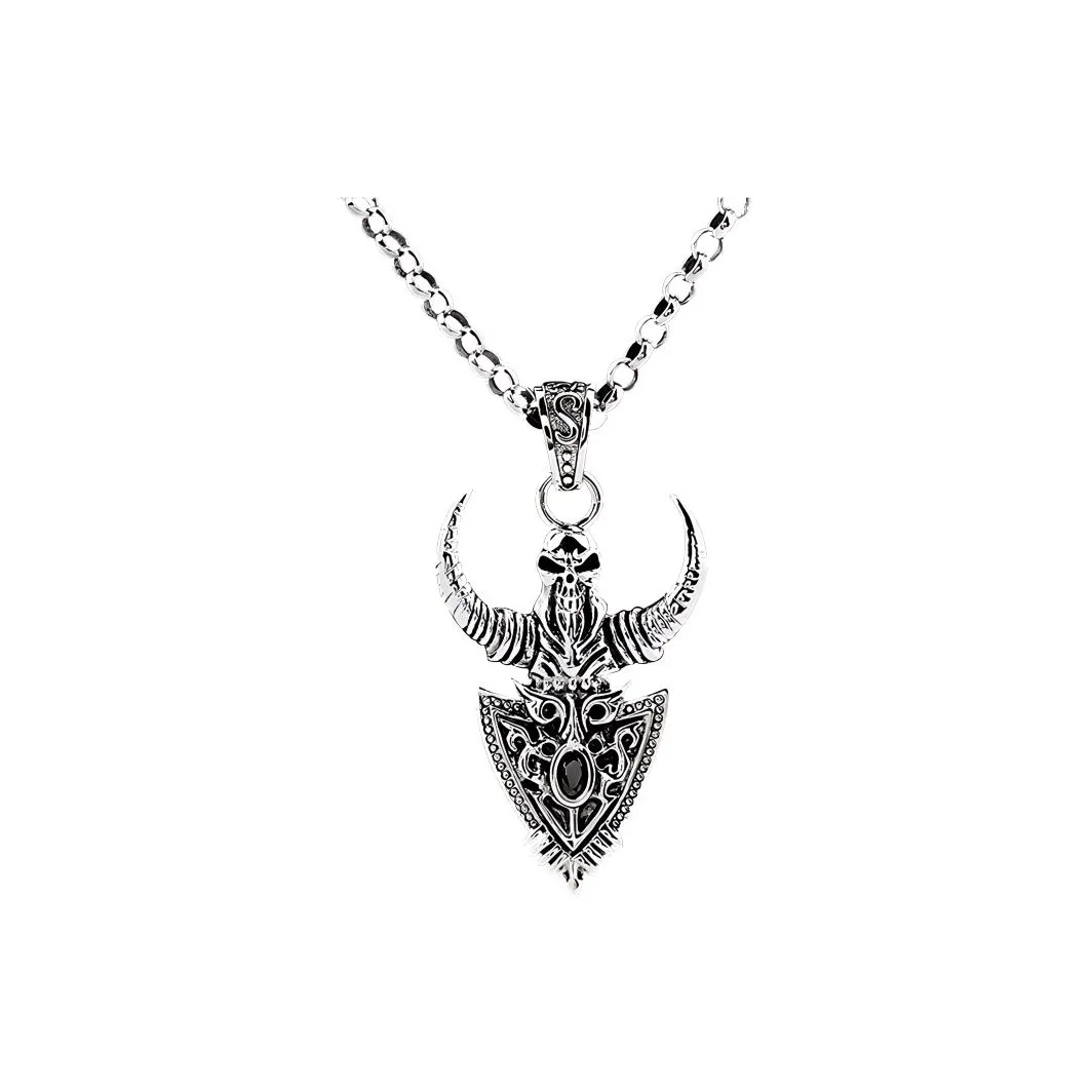 IDEE CREATIVE IDEA FOR YOU 925 Sterling Silver Necklaces Men's