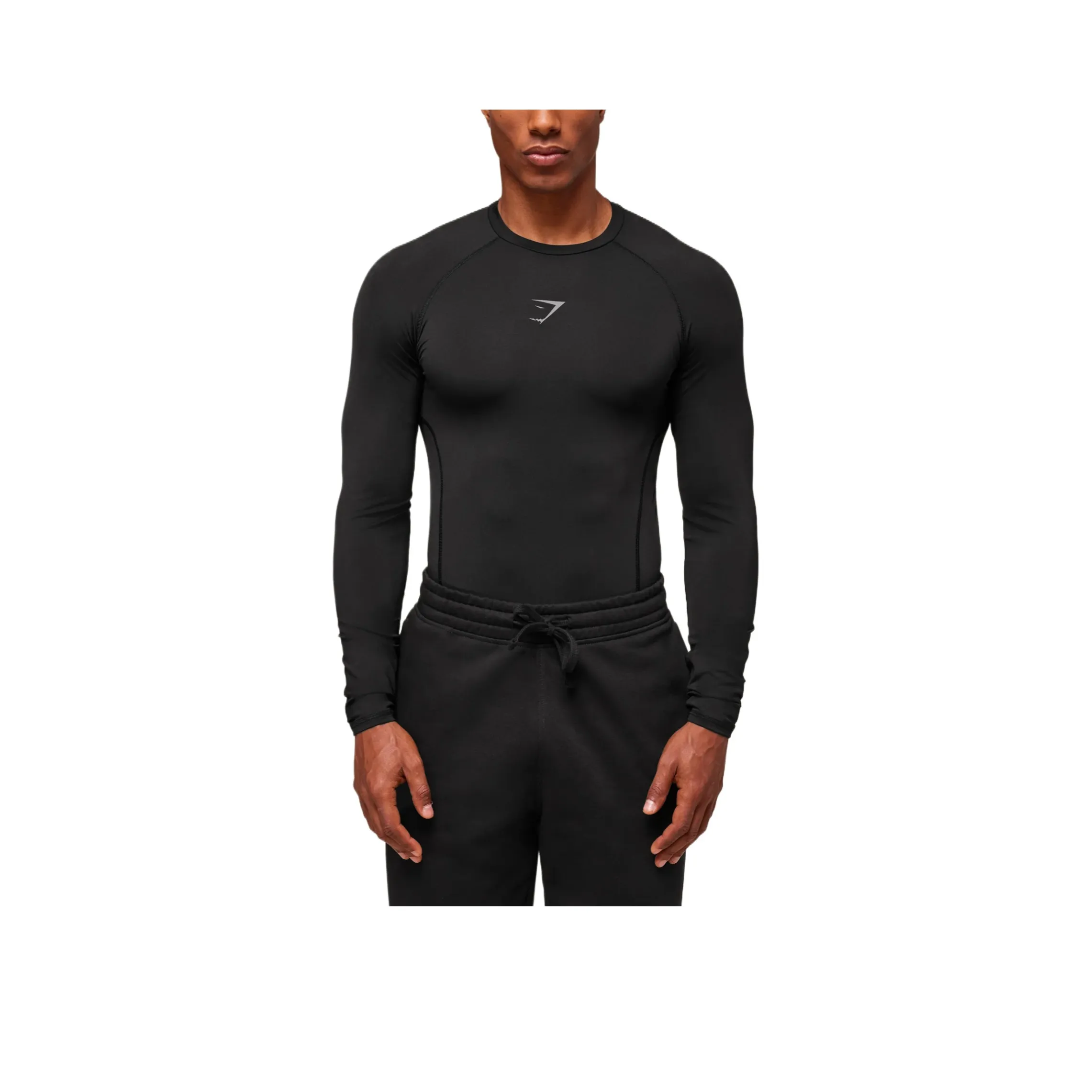 GYMSHARK Черные Мужские T-рубашки