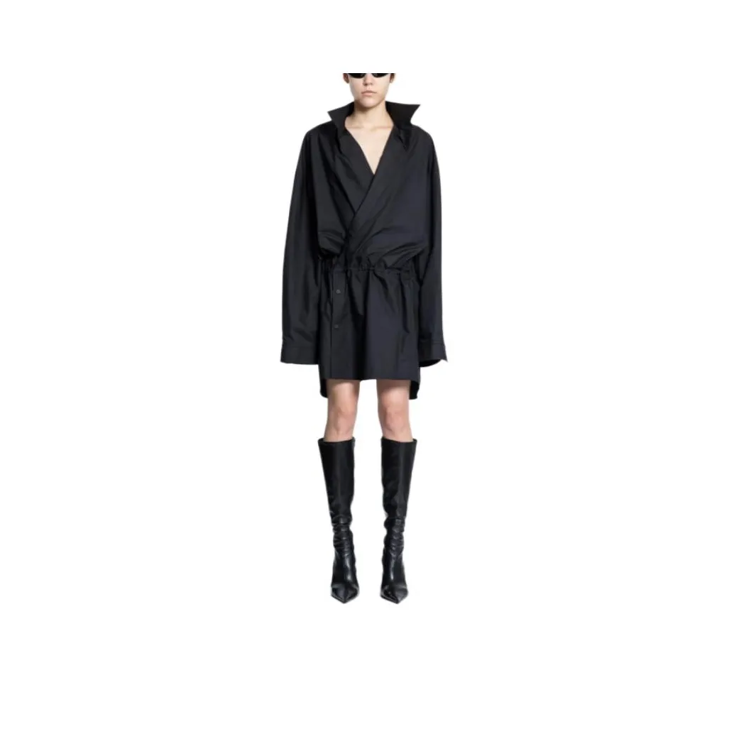 Balenciaga Shirt style Mini Dress