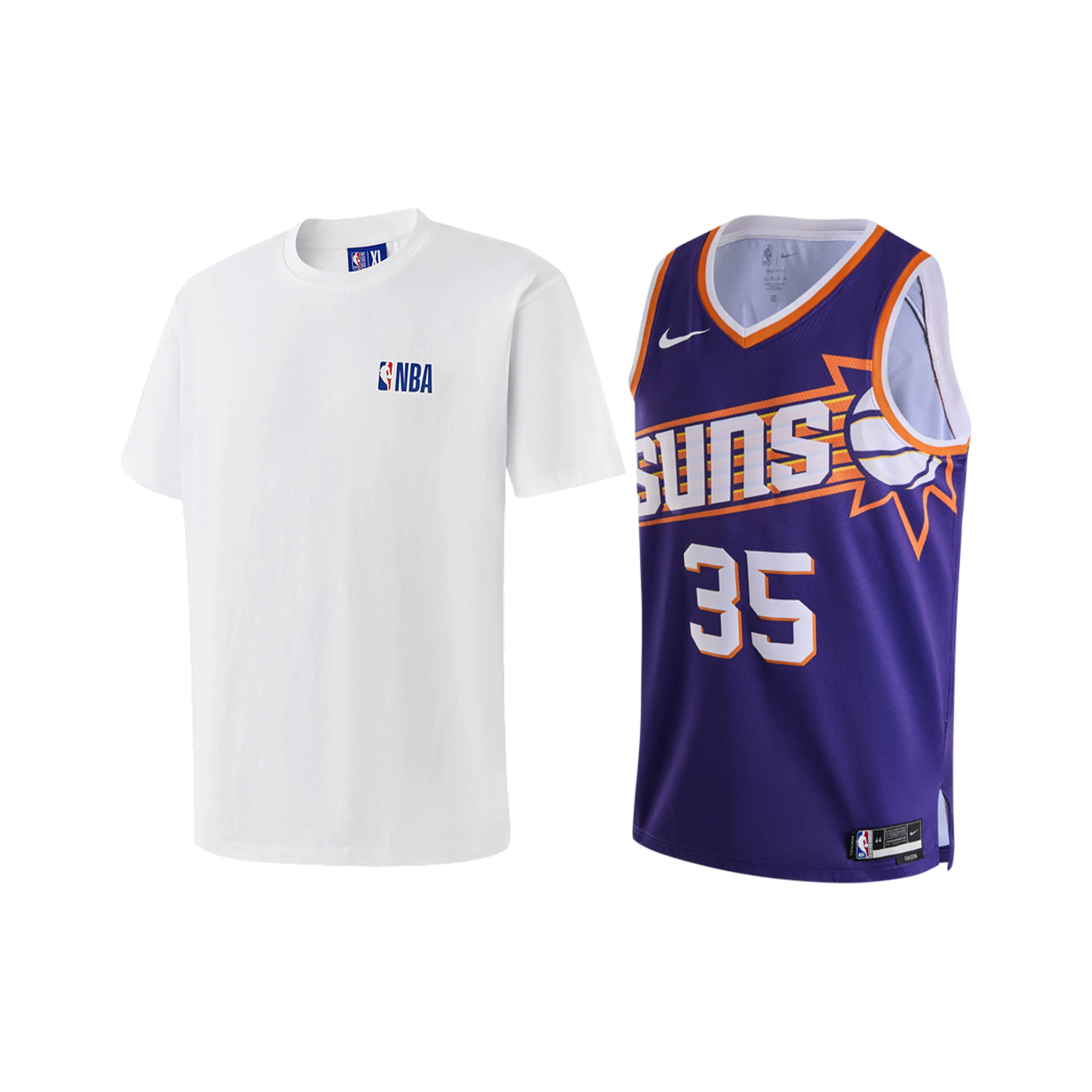 NBA x Nike Phoenix Suns Повседневная спортивная одежда Унисекс