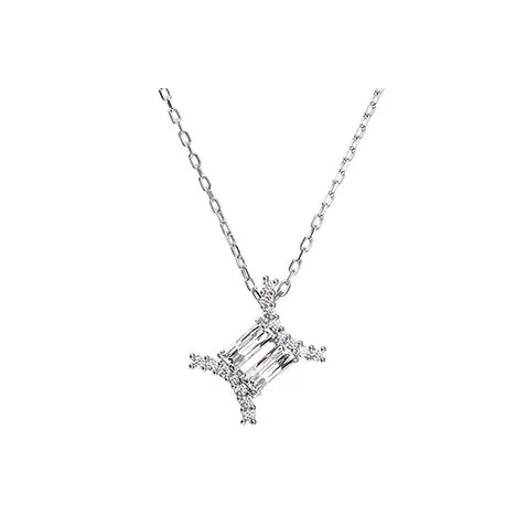 Swarovski Multiple Metal Plated Necklaces Women's Silver
