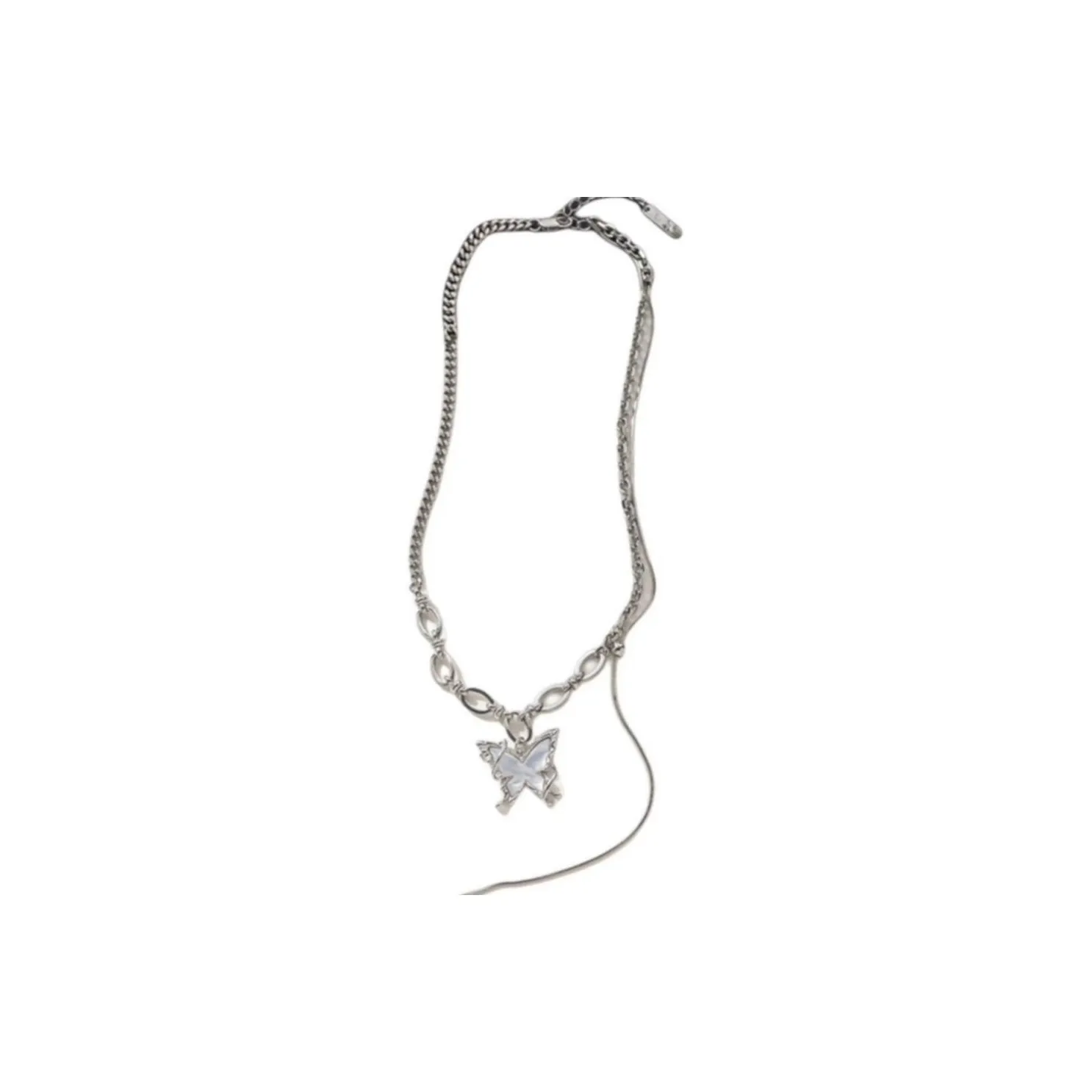 Senteria Медный Сплав Ожерелье+Браслет+Кольцо+Серьги-кольца 4 Штуки Комплект Унисекс