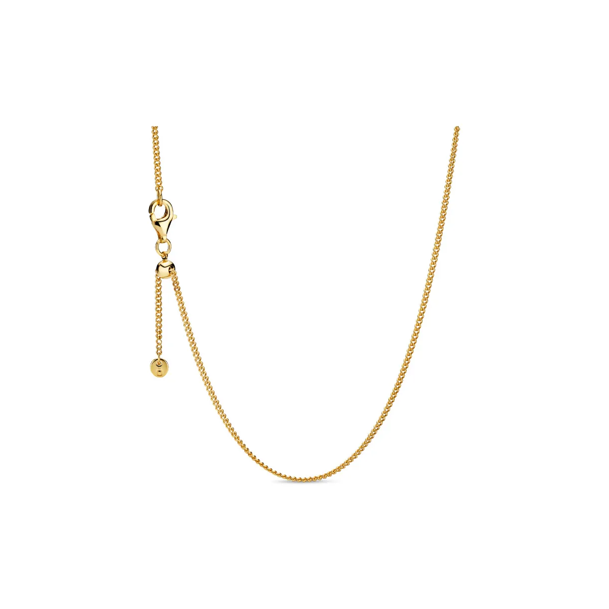 Pandora Золото-покрытое медное серебро ожерелья женские золото