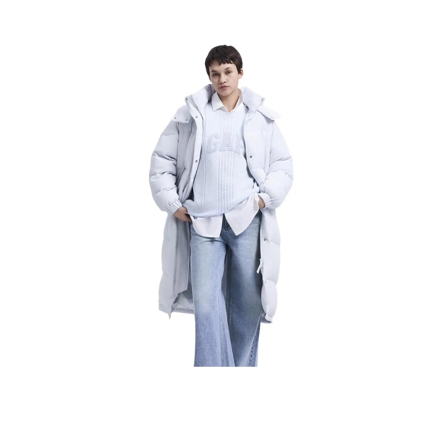 GAP совместный бренд Осенне-зимний пуховик женский