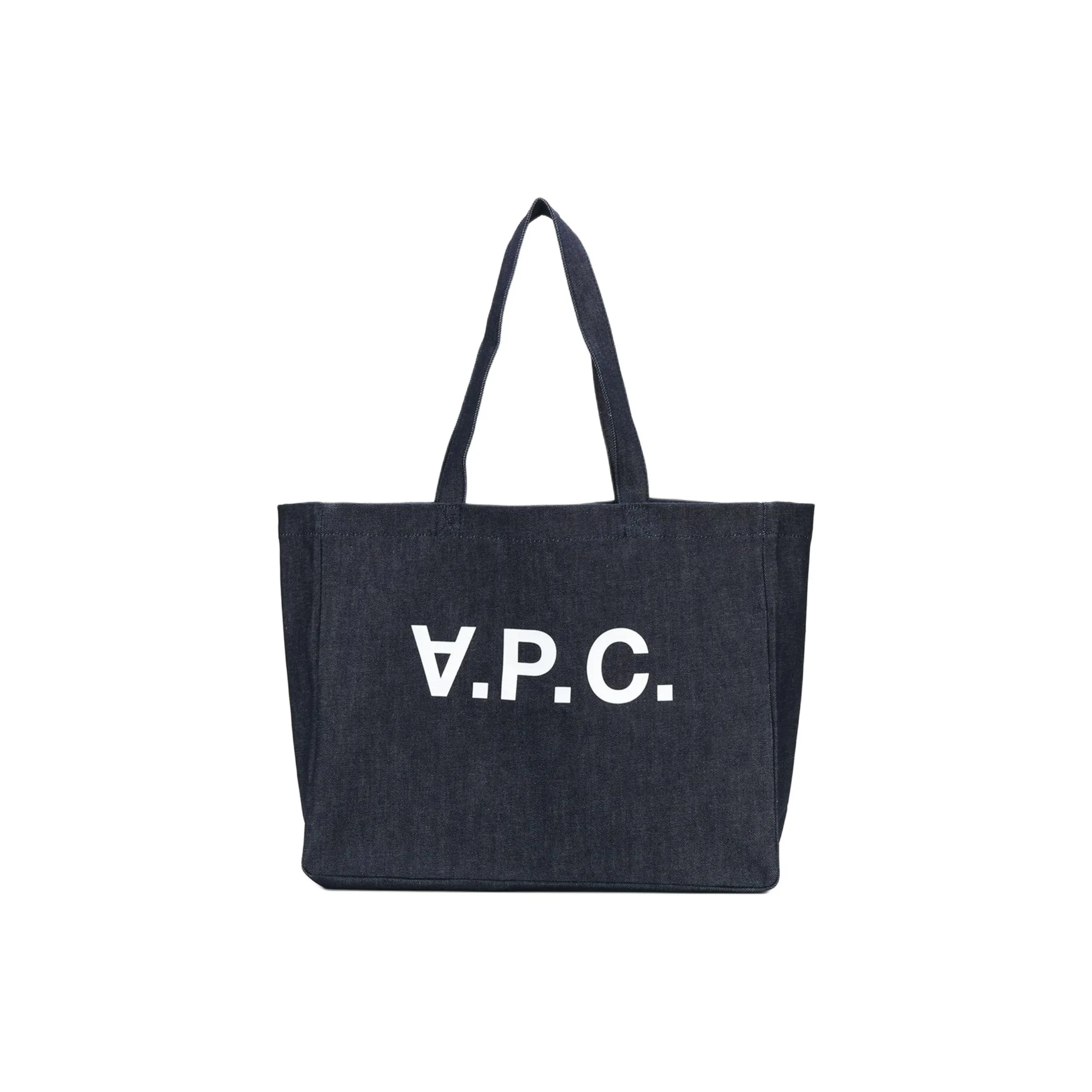 A.P.C . Daniela Denim Shopping Tote Bag