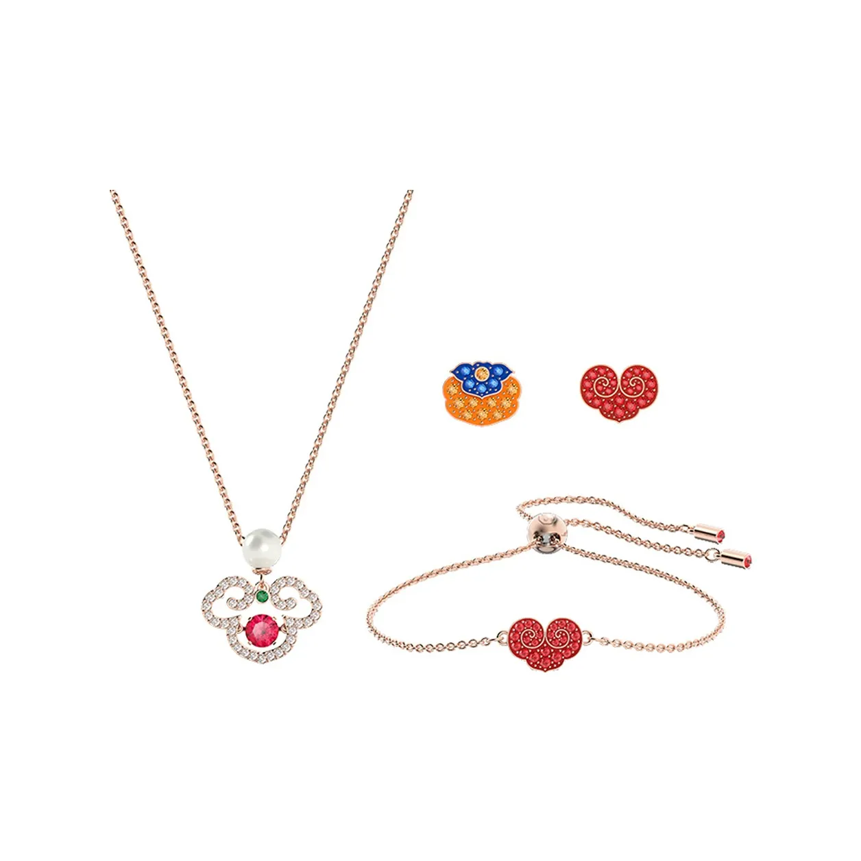 Swarovski Gratia Metal Necklaces Женские