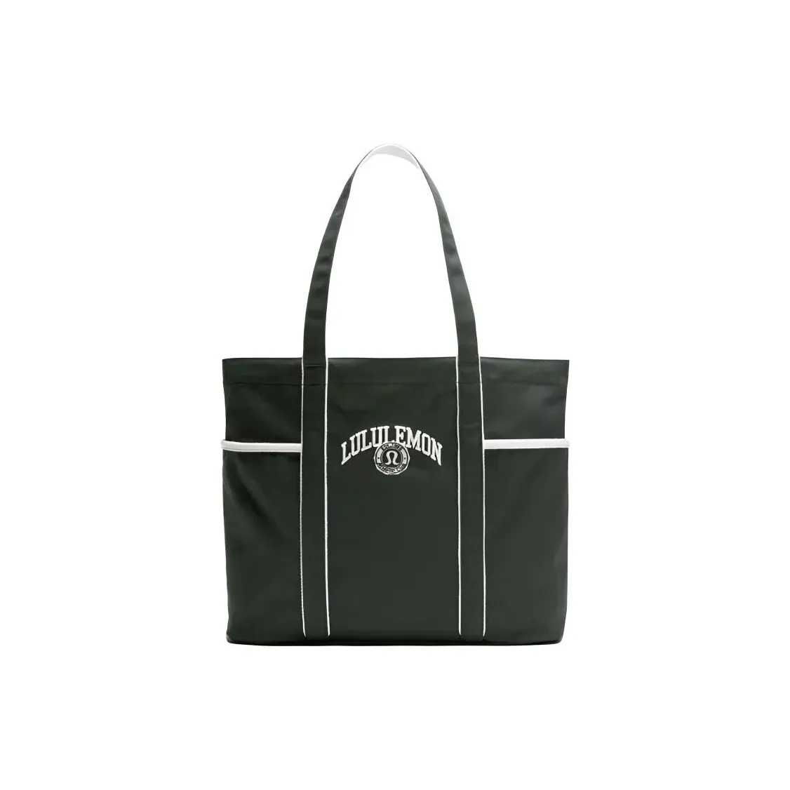 lululemon Хлопок Тоут Сумка Сумка для покупок Сумка на плечо Женская Светло-зеленая