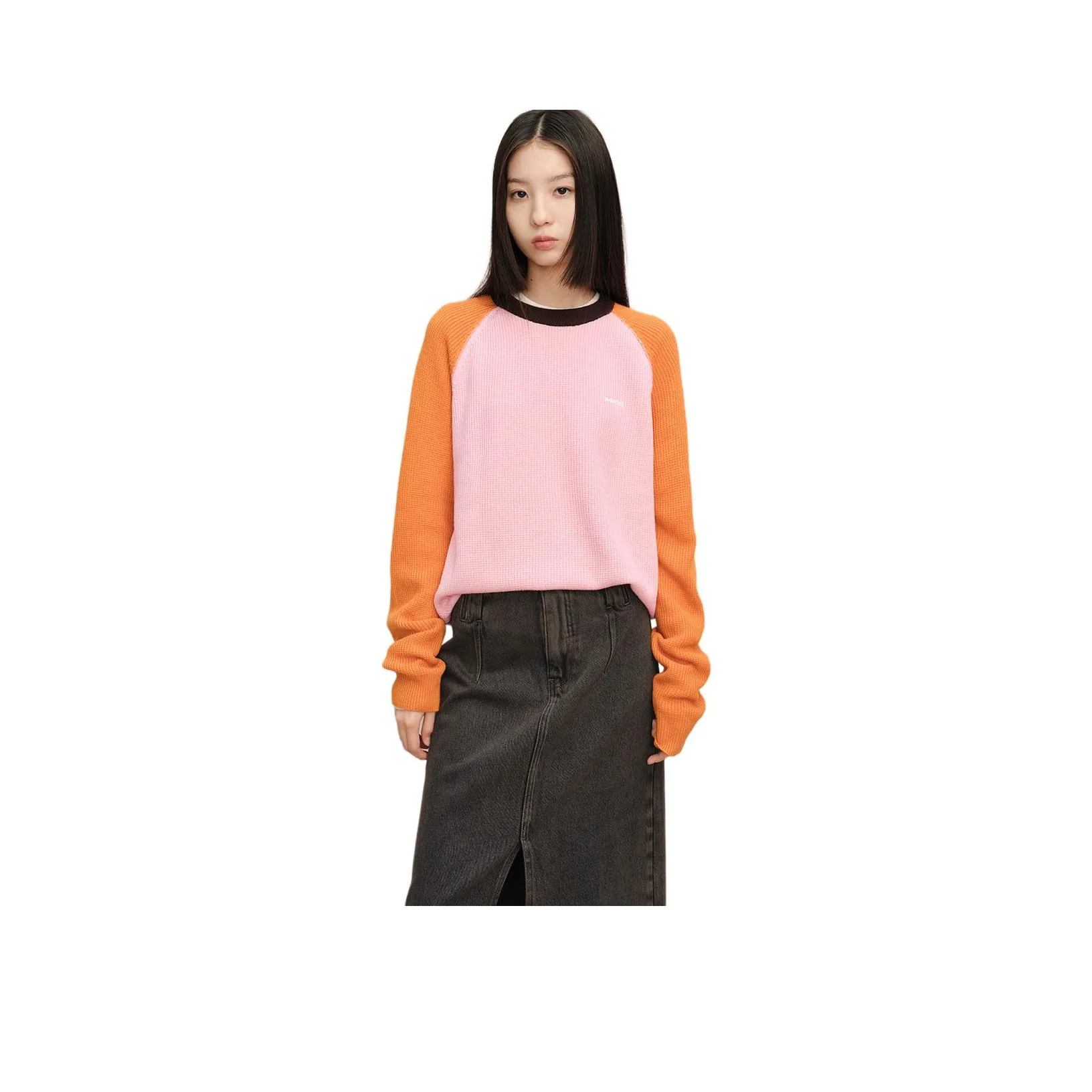 Orange Desire Свитер Женский Радужный Конфетный