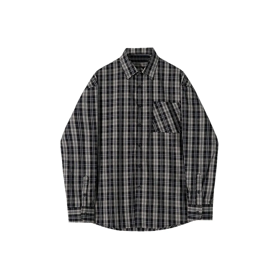 CUCHOHOMME Черная клетка Мужская рубашка