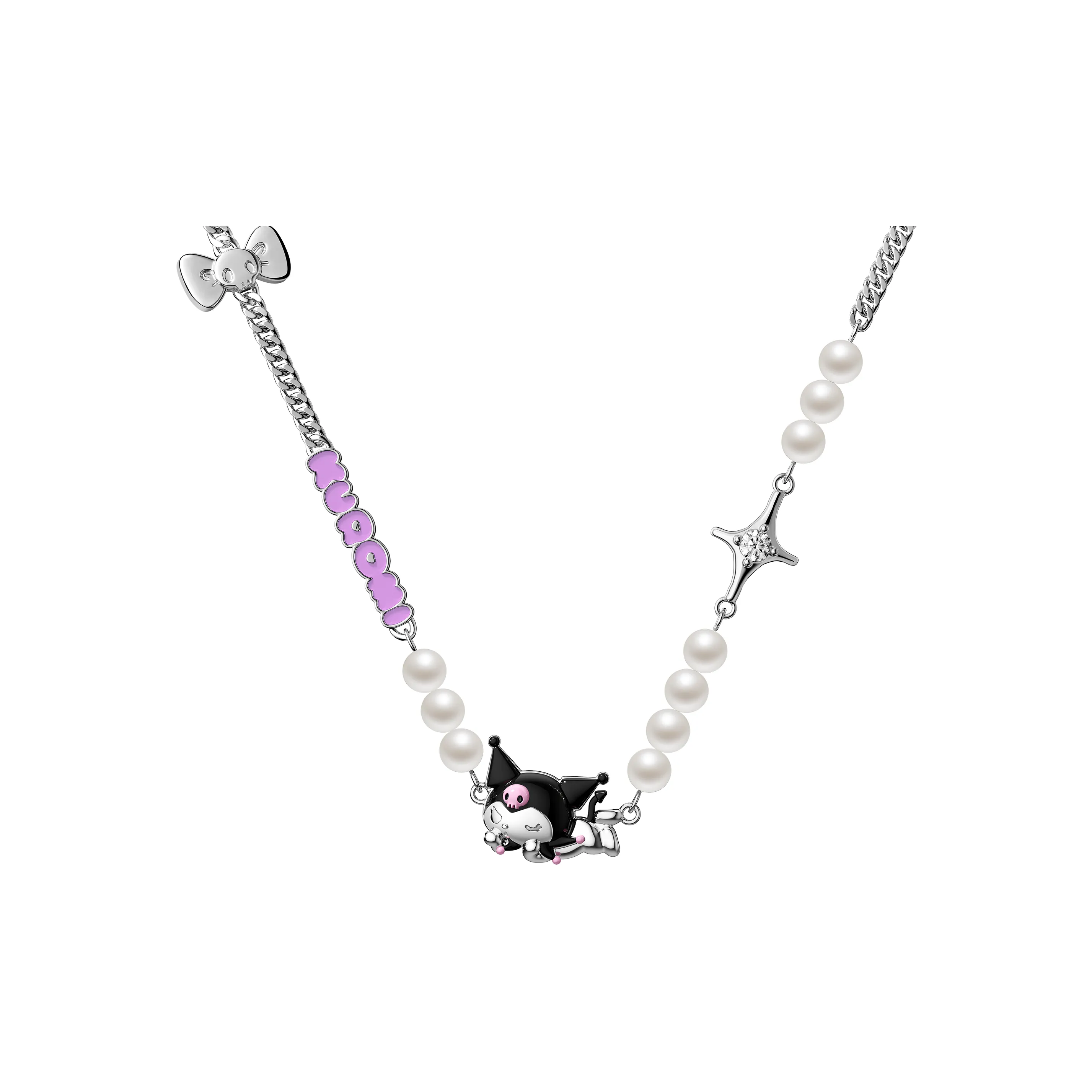 Sanrio Медная оболочка Бусины Жемчужные ожерелья Женские