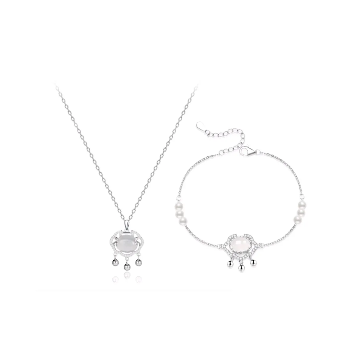 I YOU Синтетические Искусственные Цветные Глазурные Ожерелья Женские