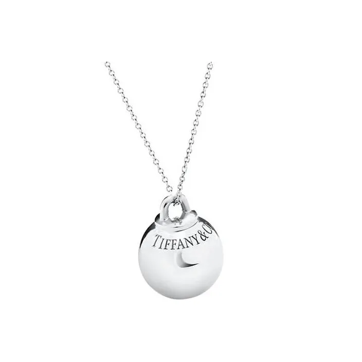 TIFFANY & CO. Tiffany HardWear Series 925 Sterling Silver Necklaces Women's