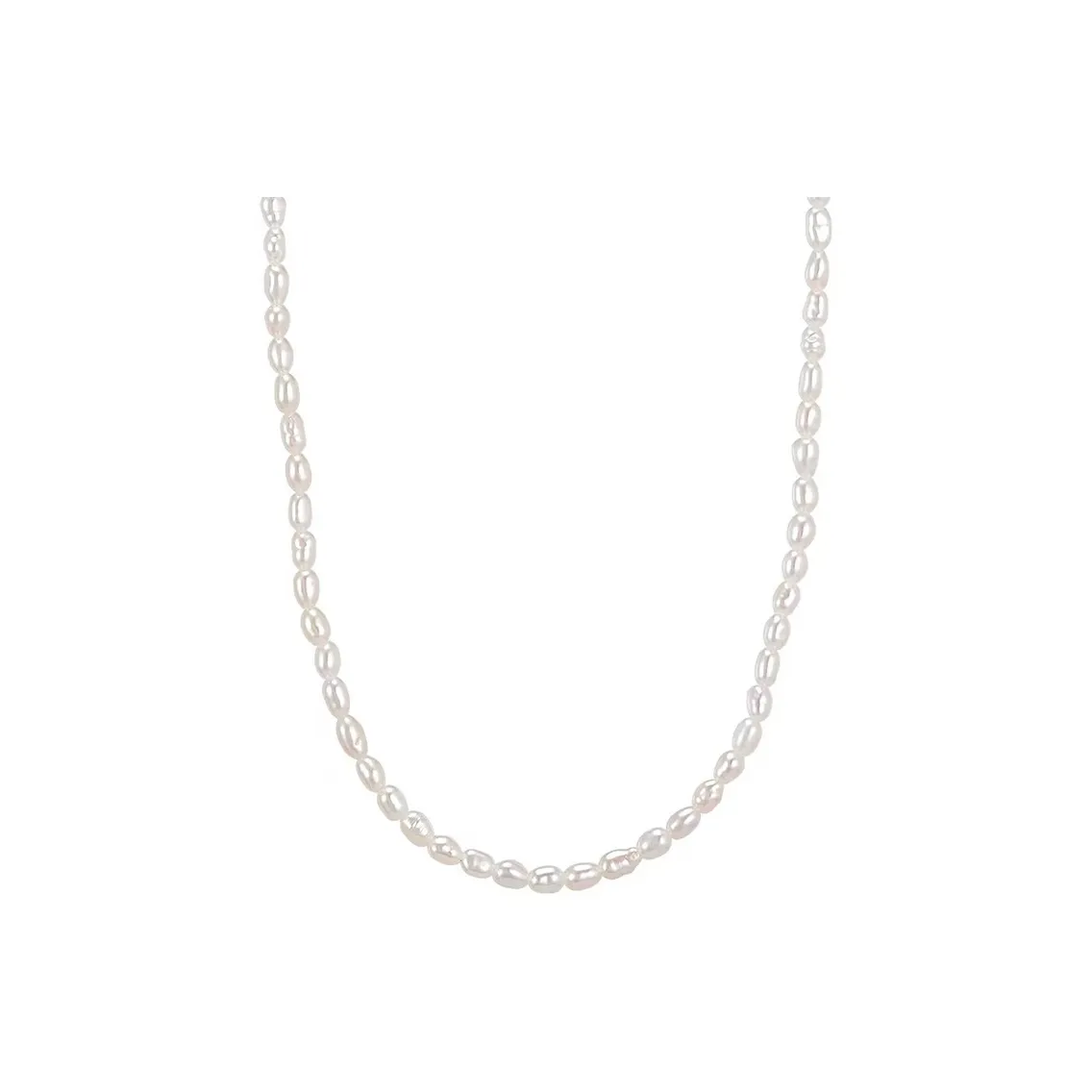 NATURALLYJOJO Ожерелья из пресноводного жемчуга Женские Белый Фиолетовый