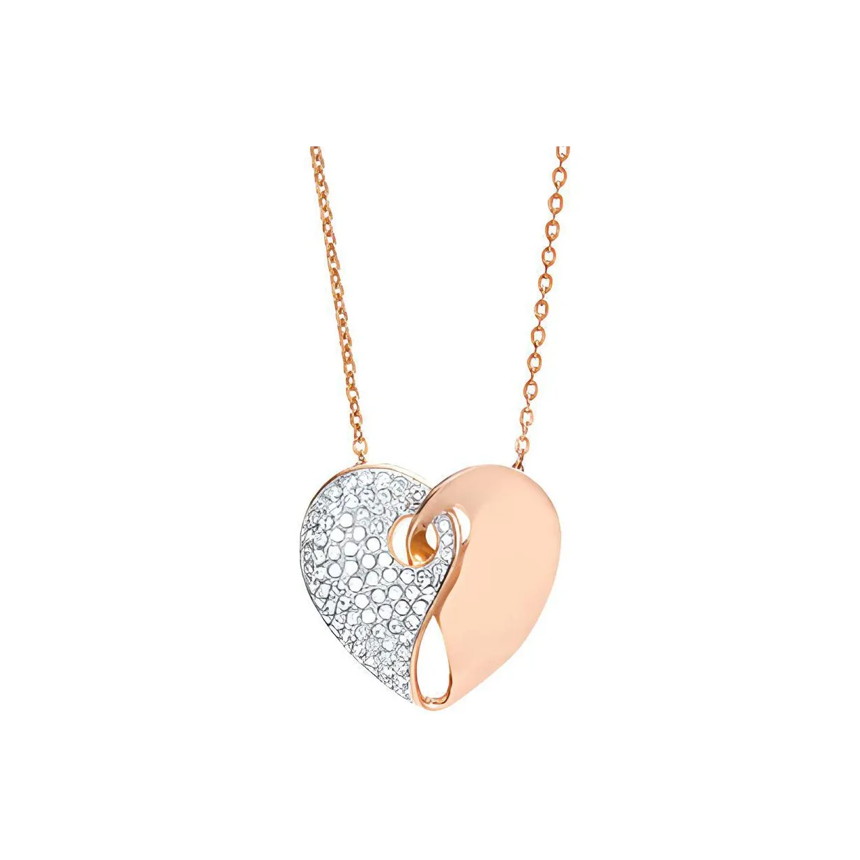 Swarovski Guardian Necklaces Women's Rose Gold