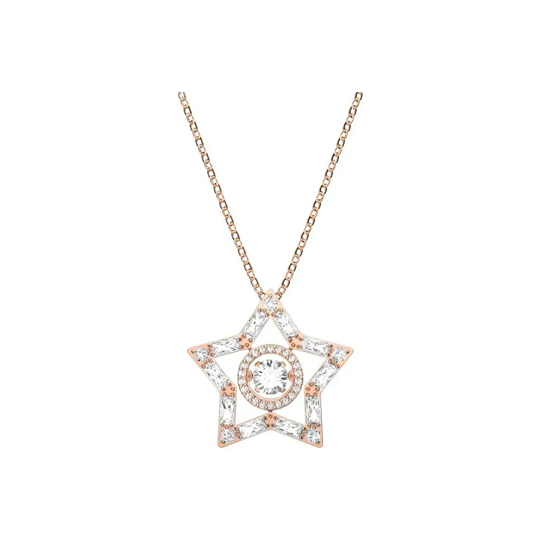 Swarovski Stella Gold plated Pendant Necklace