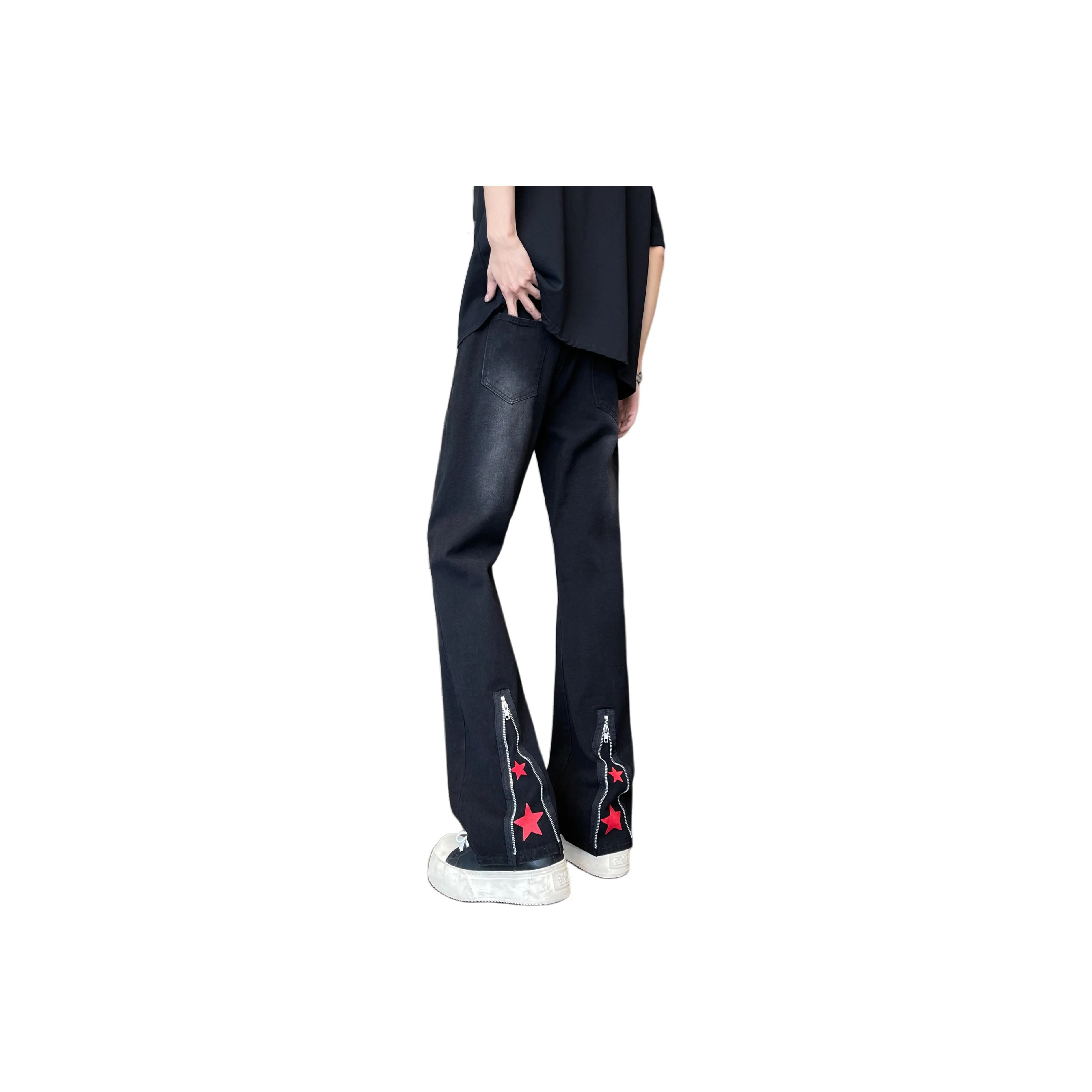 Menglaini Jeans Unisex