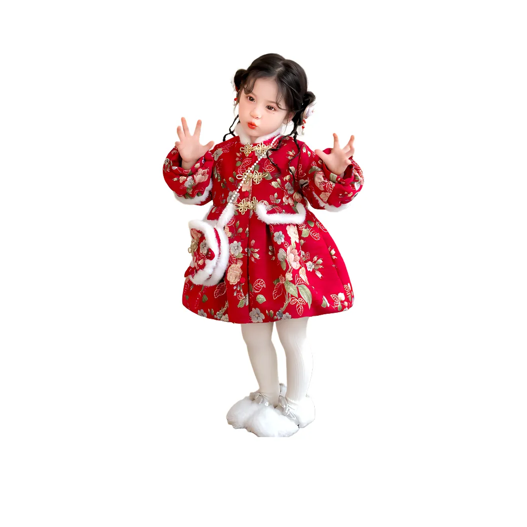 Lanza Платье Красное для детей 3-7 лет