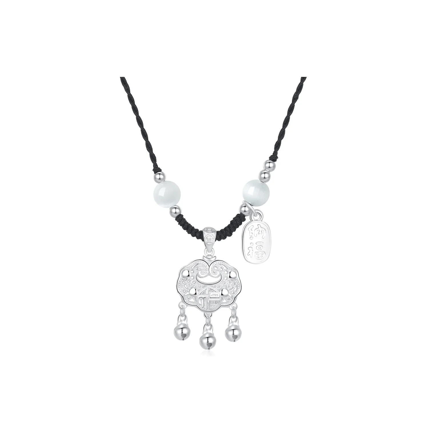 GUDS GAVE Стекло Кошачий глаз Нефритовые ожерелья Унисекс