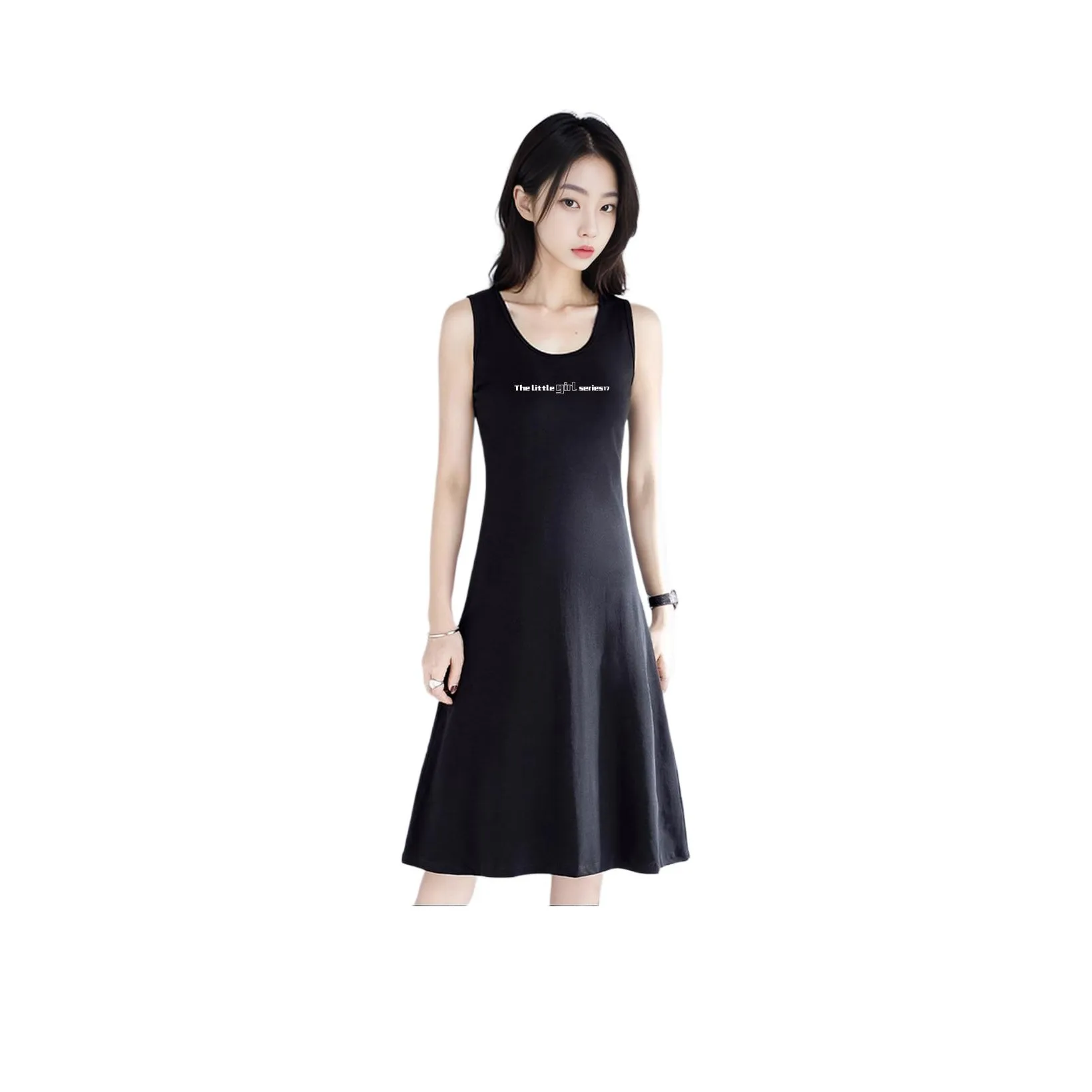 Ya Sheep People Без рукавов Платье Женское