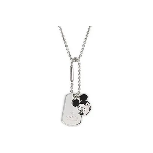 GUCCI Disney X Gucci 925 Sterling Silver Necklaces Women's
