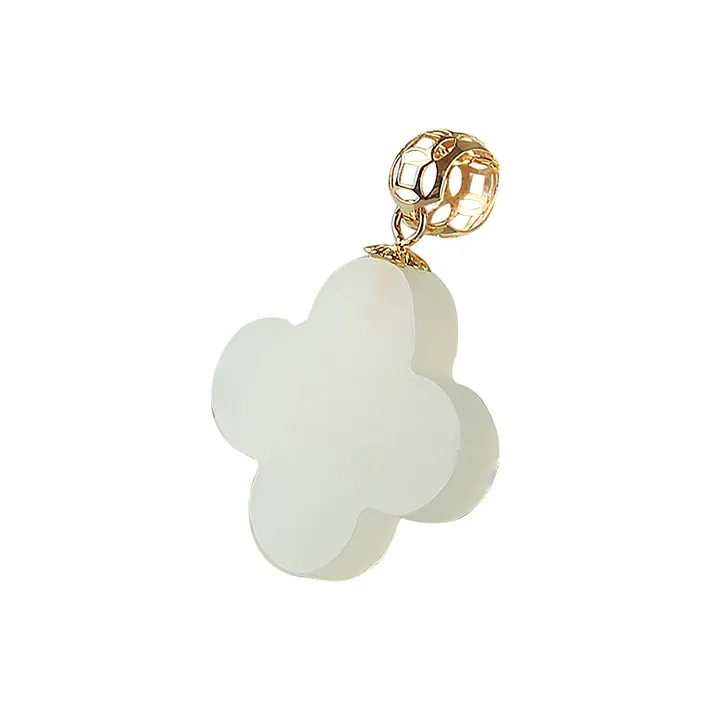 Jade Said Hetian Jade Pendants White Jade Women's