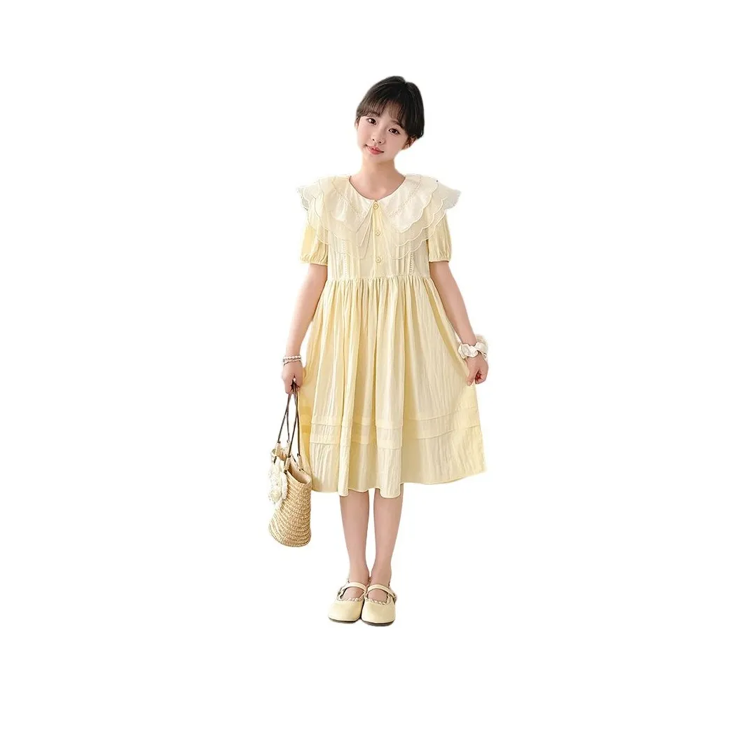 LANZA Светло-желтые Платья для детей