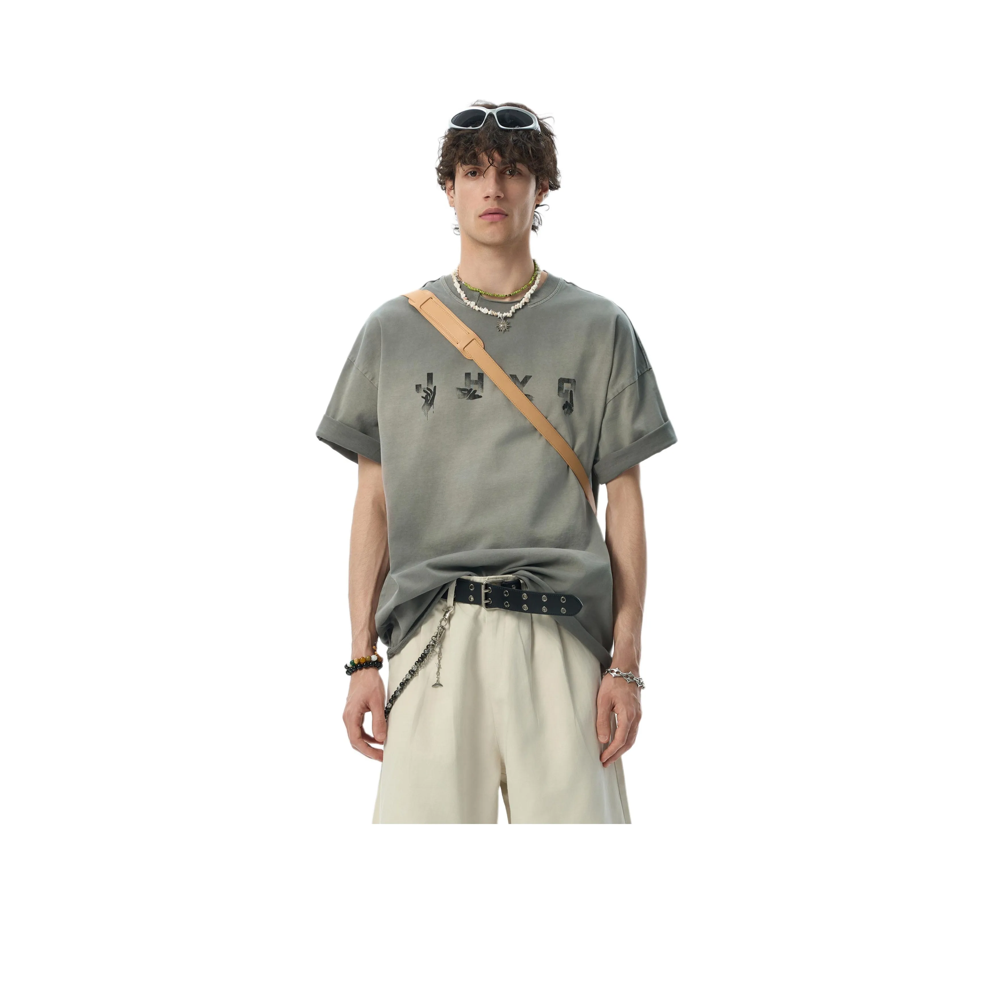 JHYQ Spray Краситель Серый Унисекс Рубашка T