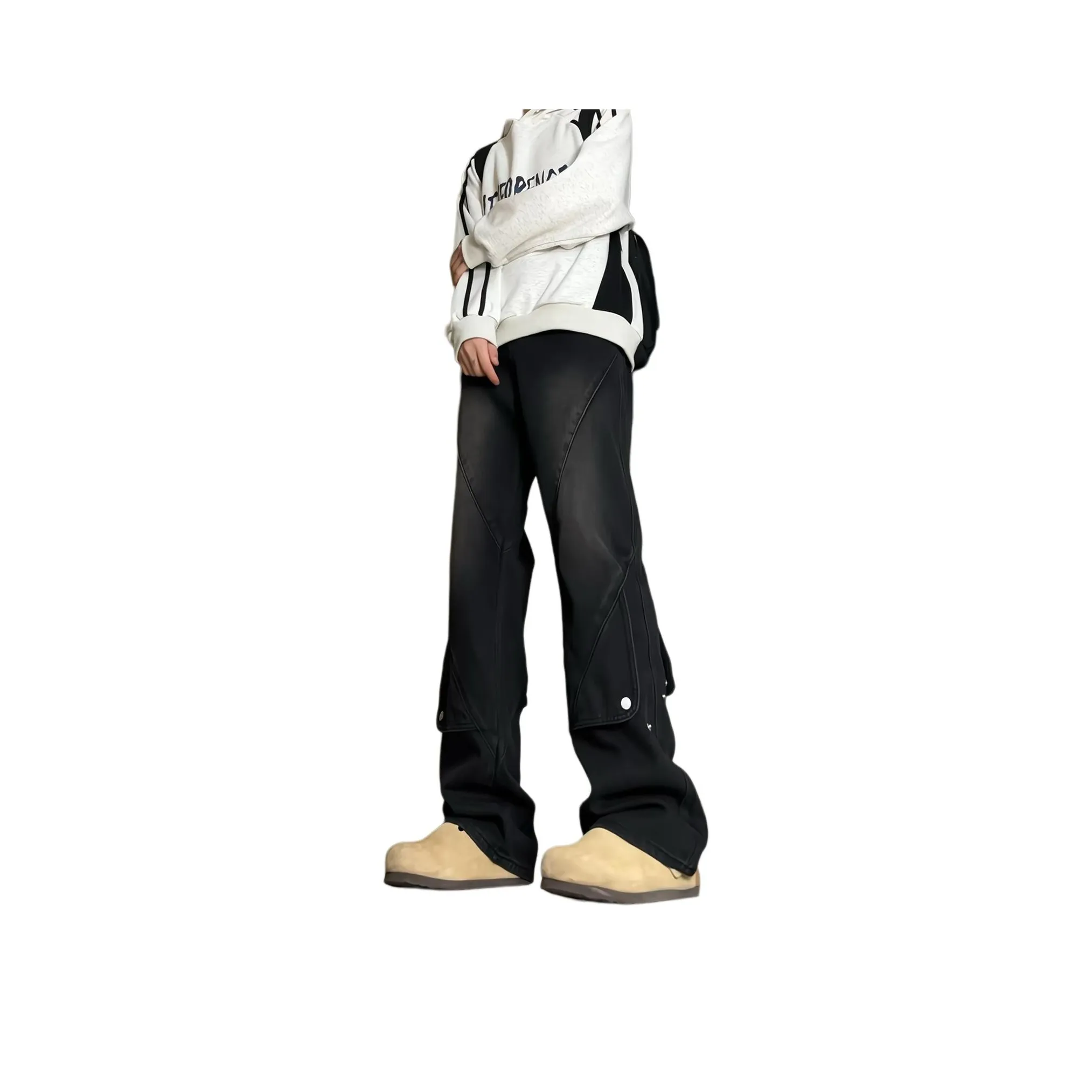 Menglaini Jeans Unisex