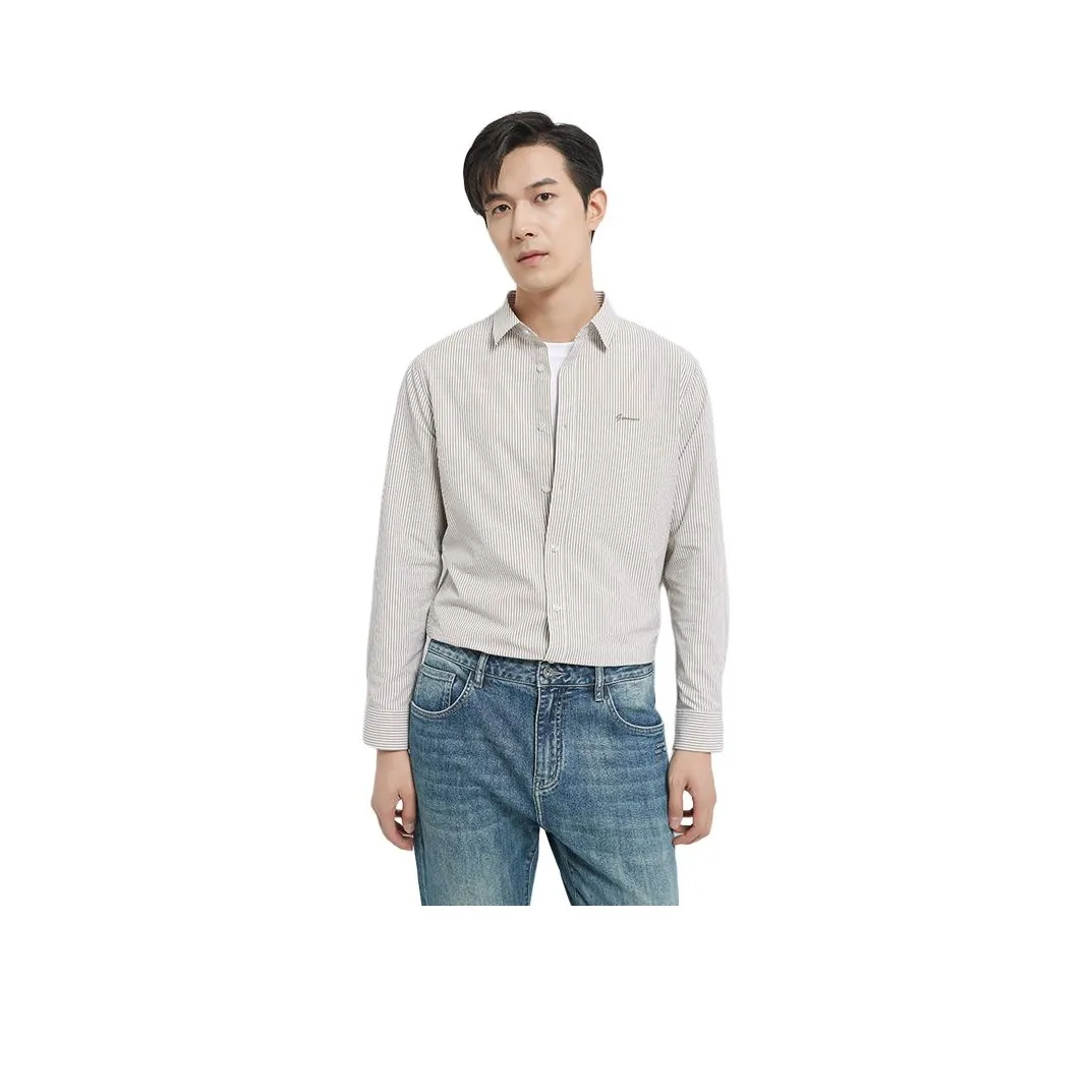 Ancient Shark Белый 02011055 Мужская Рубашка