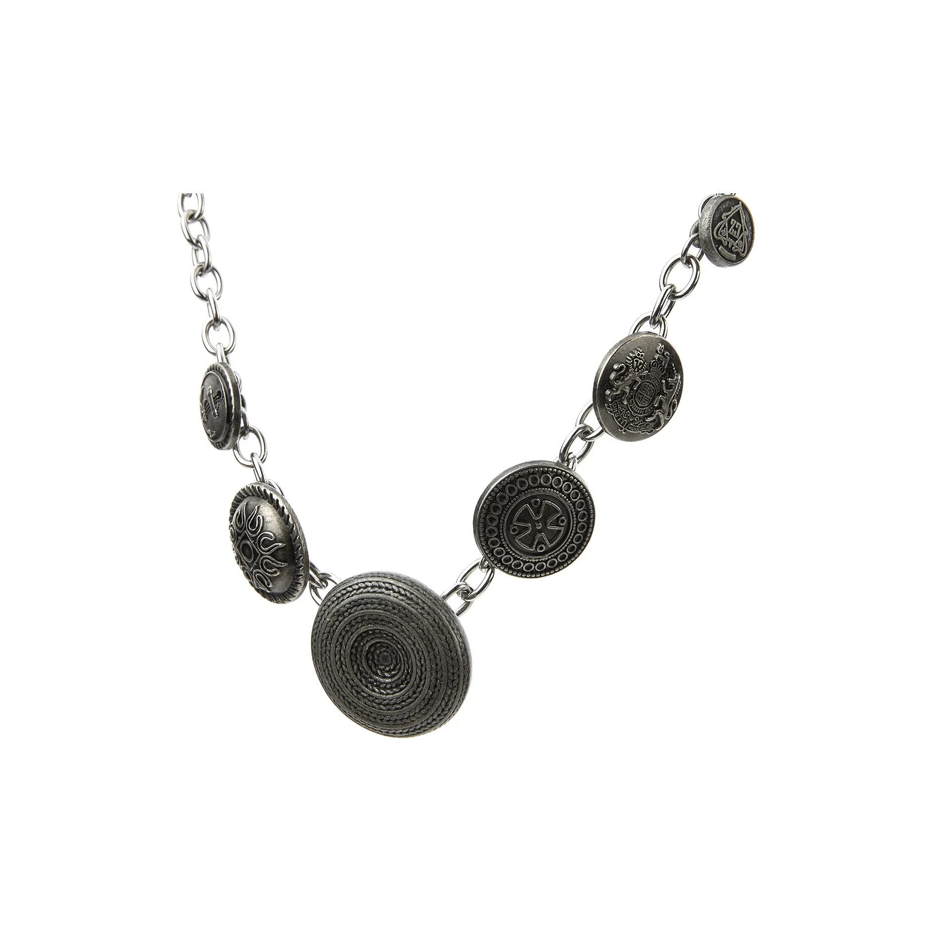 Guuka Утонченный Роскошный Элегантный Нишевый Премиум Feel Ожерелья Унисекс Серебряный