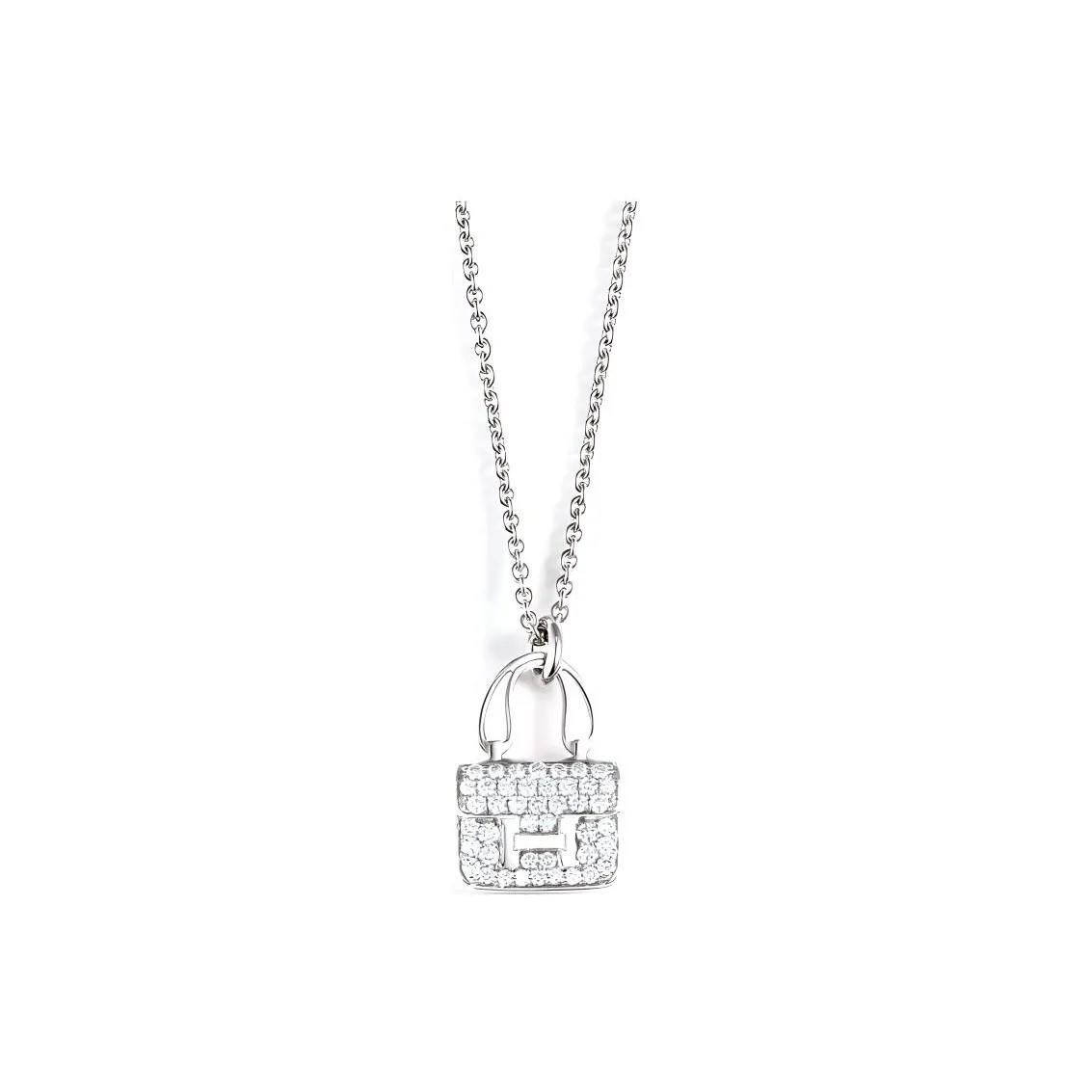 HERMES Karat Gold Necklaces Women's