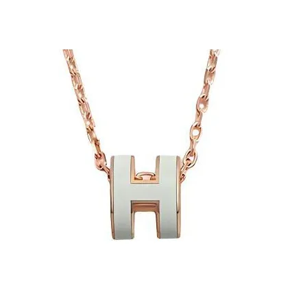 Hermès Pre Owned 2010 Mini Pop H Necklace