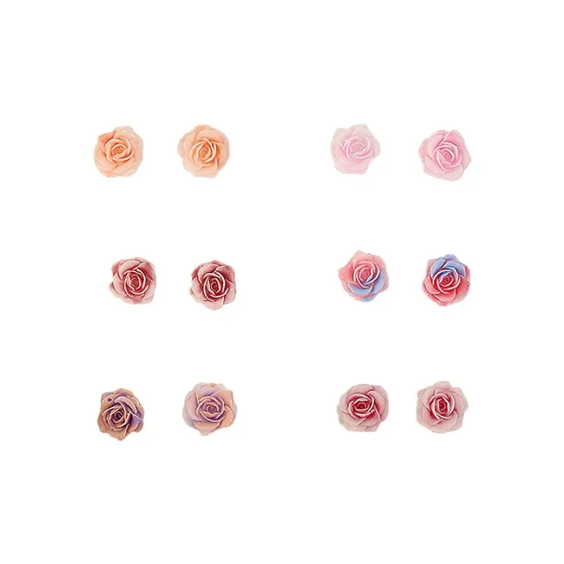 QIANTONG Пластик Серьги-гвоздики Унисекс