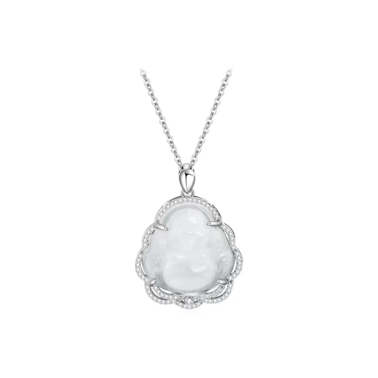 Memories Chalcedony Jade Necklaces Women's