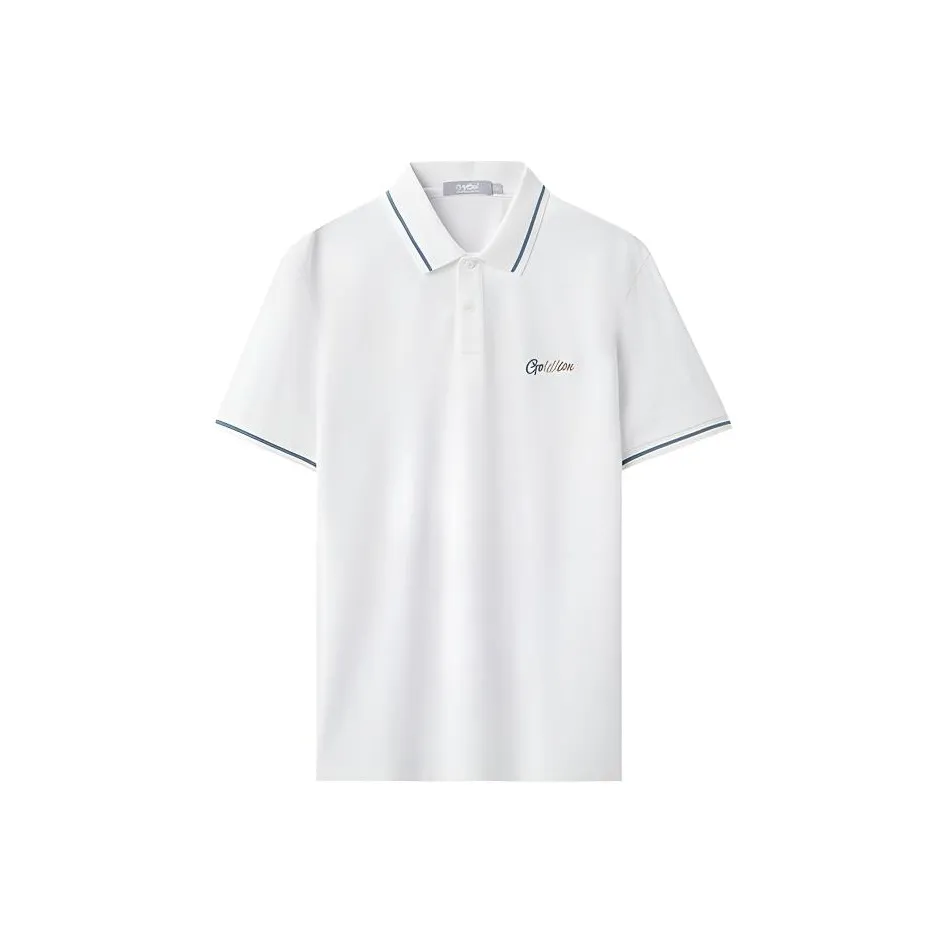 GOLDLION UV Protection Business Commute Spring And Summer Polo Shirt Men's