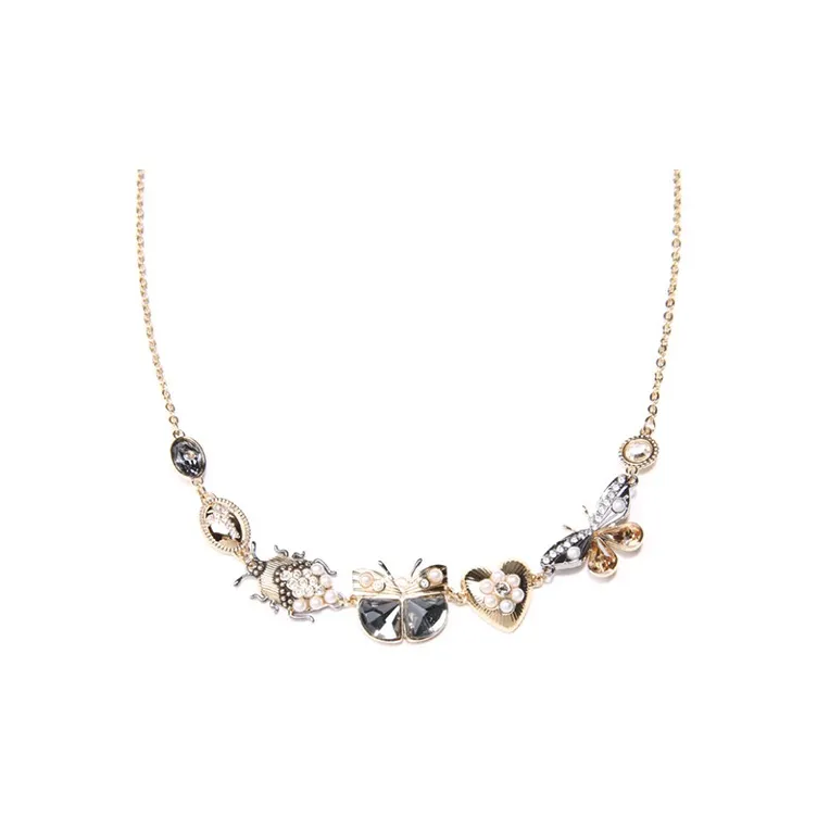 Swarovski Magnetic Gold Necklaces Women's