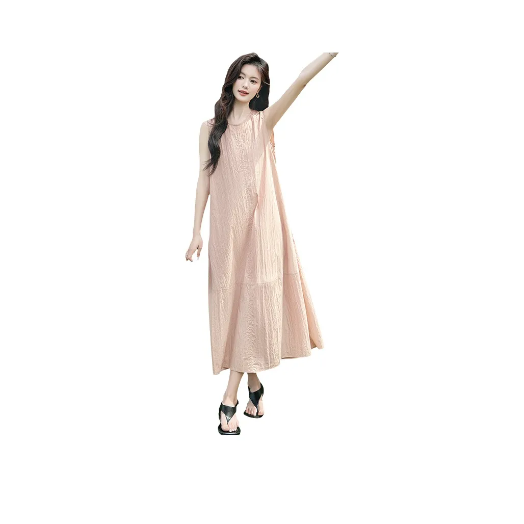 Cypress House Sleeveless Dress Women's Pink Apricot