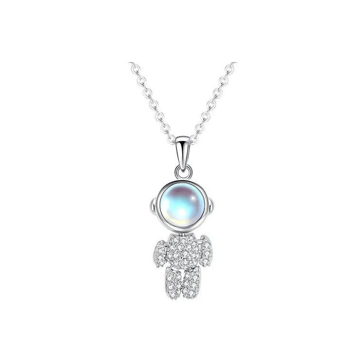 Colev Kie S925 Silver Collarbone Necklace Exquisite Advanced Sensory Accessories Birthday And Holiday Gift Box Women's